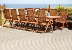 Bord YTTRUP B100xL210/300 Hårdträ -UteLuxe Butik 108561