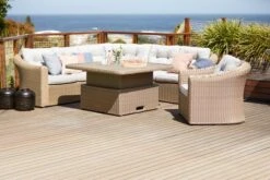 Loungeset TAMBOHUSE 5-sits Natur -UteLuxe Butik 121856