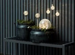 Solcellslampa HAVSVALE Ø20xH29 Klar -UteLuxe Butik 149784