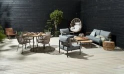 Loungeset ODDESUND 5-sits Grå -UteLuxe Butik 150655