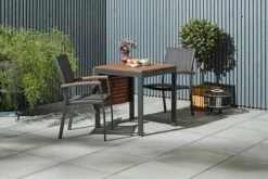 Bord YTTRUP B70xL75/126 Hårdträ -UteLuxe Butik 156074