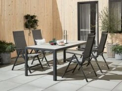 MAMRELUND L195 Grå + 4 MYSEN Grå