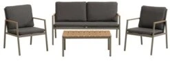 Loungeset OTTERUP 4-sits Grå -UteLuxe Butik 177259