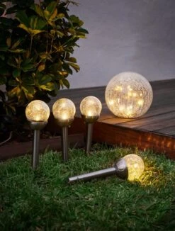 Solcellslampa HAVSVALE Ø20xH29 Klar -UteLuxe Butik 178792