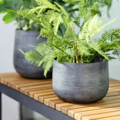 Trädgårdskruka RUSTAND Ø16/19 2st/set -UteLuxe Butik 180555