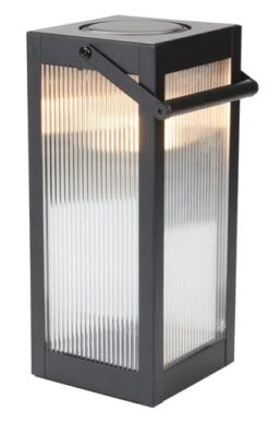 Solcellslampa SVARTSPETT B11xL11xH27 Svart -UteLuxe Butik 199586