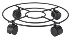 Blomvagn EREMITT Ø30xH6 Svart