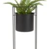 Trädgårdskruka MIDSOMMER Ø21xH55 Svart 2 Trädgårdskruka MIDSOMMER Ø21xH55 Svart -UteLuxe Butik 199895