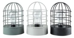 Solcellslampa SANDLO Ø12xH19 Osort.