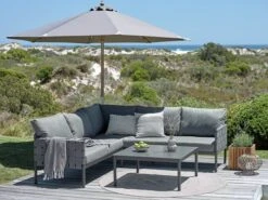 Loungeset IANO 5-sits Grå