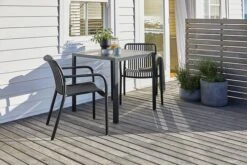 Bord JERSORE B70xL70 Svart -UteLuxe Butik 201487