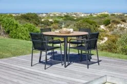 Bord TAGEHOLM B120xL120/170 Natur -UteLuxe Butik 201580