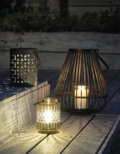 Solcellslampa SANDSVALE Ø16xH21 Grön -UteLuxe Butik 202083 2