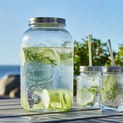 Behållare M/kran LEMONADE 3,5 L Glas -UteLuxe Butik 202546