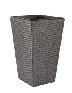 Trädgårdskruka BLOMMOR B31xL31xH50 Grå 7 Trädgårdskruka BLOMMOR B31xL31xH50 Grå -UteLuxe Butik 202843