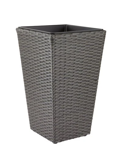 Trädgårdskruka BLOMMOR B31xL31xH50 Grå 5 Trädgårdskruka BLOMMOR B31xL31xH50 Grå - Bild 3